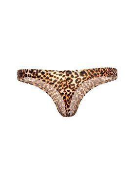 Леопардовые трусы-тонги