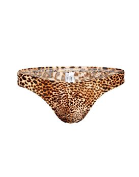 Леопардовые трусы-тонги