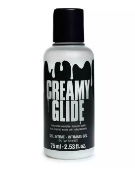 Лубрикант на водной основе Creamy Glide с консистенцией спермы - 75 мл.