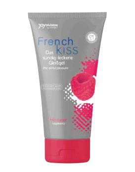 Съедобная смазка на водной основе JoyDivision Frenchkiss со вкусом малины - 75 мл.