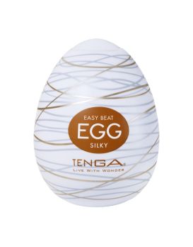 Мастурбатор-яйцо Tenga Egg Silky