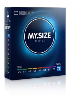 Презервативы MY.SIZE размер 72 - 3 шт.