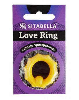 Цветное эрекционное кольцо Love Ring