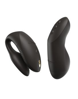 Черный вибратор для пар We-Vibe Chorus Pro