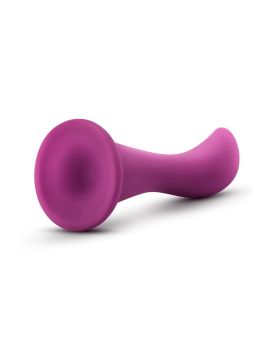 Лиловый изогнутый стимулятор Bellatrix - 15,8 см.