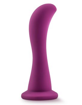 Лиловый изогнутый стимулятор Bellatrix - 15,8 см.