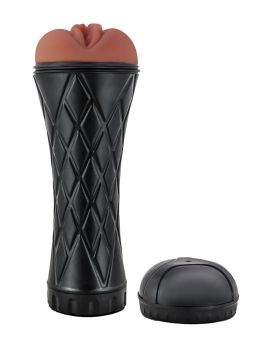 Коричневый мастурбатор-вагина Marly