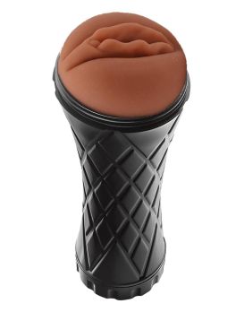 Коричневый мастурбатор-вагина Marly