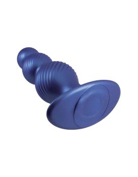 Синяя анальная елочка 5 Inch Silicone Anal Plug - 14 см.