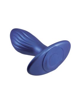 Синяя анальная пробка G Stuck Silicone Anal Plug - 12,5 см.