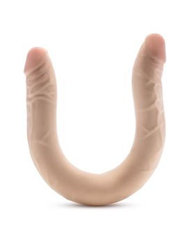 Телесный двусторонний фаллоимитатор 16.5 Inch Double Dong - 41,9 см.