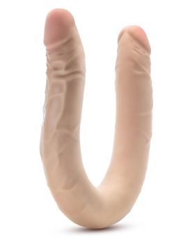 Телесный двусторонний фаллоимитатор 16.5 Inch Double Dong - 41,9 см.