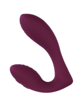Фиолетовый вибратор Selove DuoFlex
