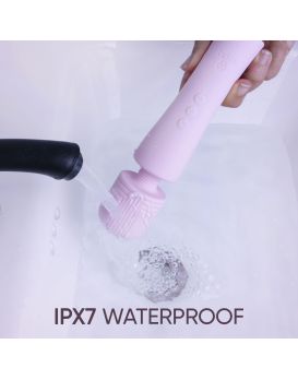 Розовый wand-вибратор Selove PulseWand - 20,3 см.