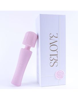 Розовый wand-вибратор Selove PulseWand - 20,3 см.