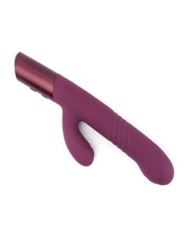 Фиолетовый вибратор Selove Thrusty - 24,4 см.