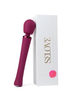 Фиолетовый wand-вибратор Selove Vela