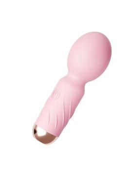 Розовый мини-вибратор - 11,5 см.