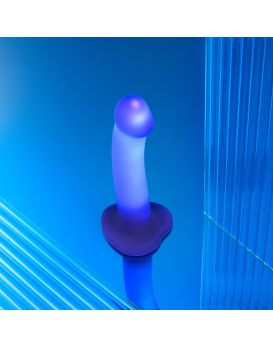 Светящийся фаллоимитатор Strap-on-me Glow-Led Dildo - size M