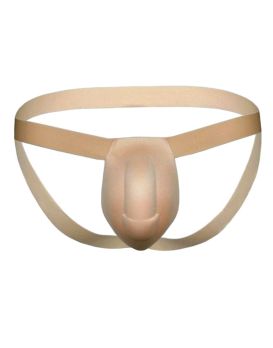 Мужской пуш-ап вкладыш бежевого цвета