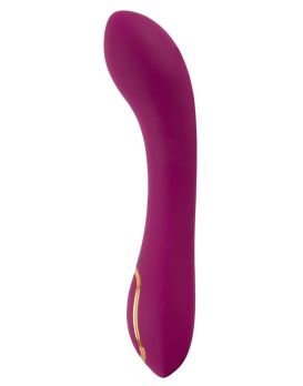 Лиловый вибратор с функцией расширения Inflatable Vibrator - 21,1 см.