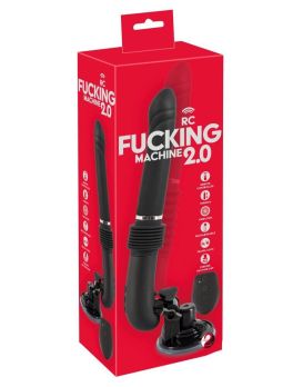 Черная секс-машина с пультом ДУ RC Fucking Machine 2.0