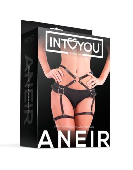 Черные стрепы на бёдра Aneir