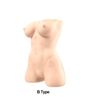 Телесный мастурбатор-торс Jessica B