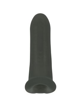 Черный фаллоудлинитель Striker - 13,5 см.