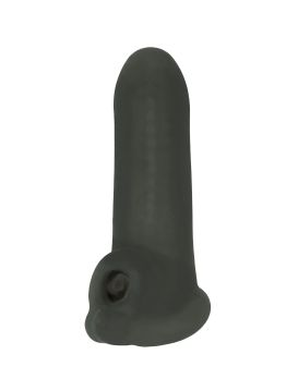 Черный фаллоудлинитель Striker - 13,5 см.