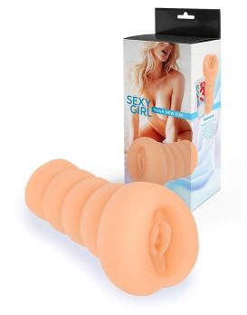 Телесный мастурбатор в виде вагины с узким входом