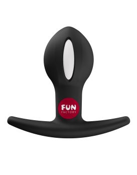 Черная анальная пробка B Ball Uno - 7,3 см.