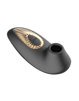 Черный вакуумный стимулятор клитора