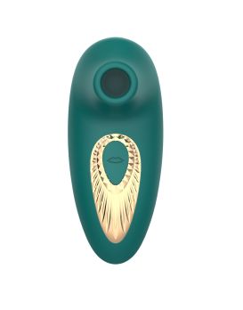 Зеленый вакуумный стимулятор клитора