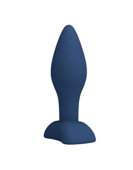 Синяя анальная пробка Bulb Plug S - 9 см.