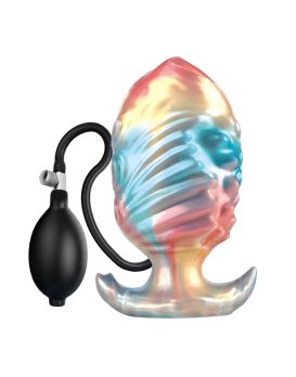 Анальная пробка с функцией расширения Ebon Leviathan - 17,5 см.