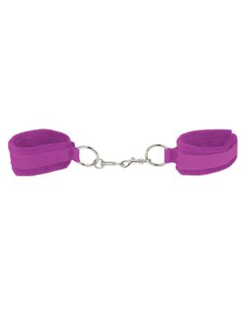 Фиолетовые наручники Velcro Cuffs Purple