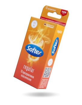 Классические презервативы Softex Regular - 10 шт.