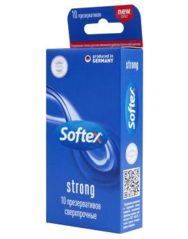 Сверхпрочные презервативы Softex Strong - 10 шт.