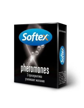 Презервативы, усиливающие желание, Softex Pheromones - 3 шт.