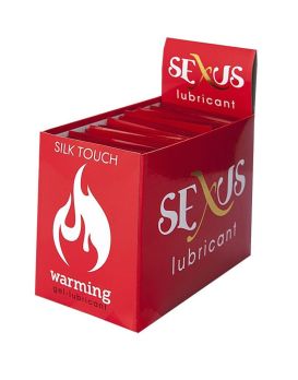 Набор из 50 пробников гель-смазки на водной основе Silk Touch Warming по 6 мл. каждый