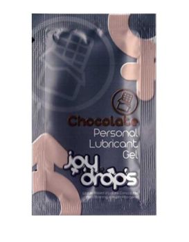 Пробник смазки на водной основе с ароматом шоколада JoyDrops Chocolate - 5 мл.