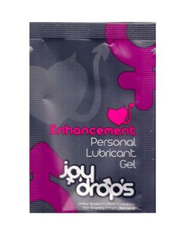 Пробник возбуждющей женской смазки на водной основе JoyDrops Enhancement - 5 мл.