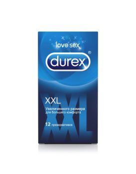 Презервативы увеличенного размера Durex XXL - 12 шт.