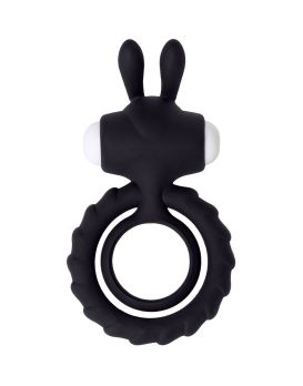 Черное эрекционное кольцо на пенис JOS  BAD BUNNY