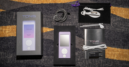 Electrical muscle stimulator TONIS: first glimpse