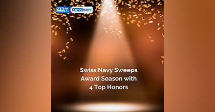 Четыре награды Swiss Navy