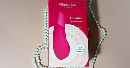 Клиторальный стимулятор 2 в 1 Womanizer Enhance