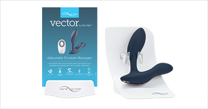 The rhythms and vibrations of our forest. Prostate Vibrator We-Vibe Vector