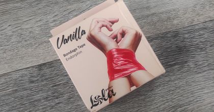 Бондажная лента Vanilla Endorphin Red 
